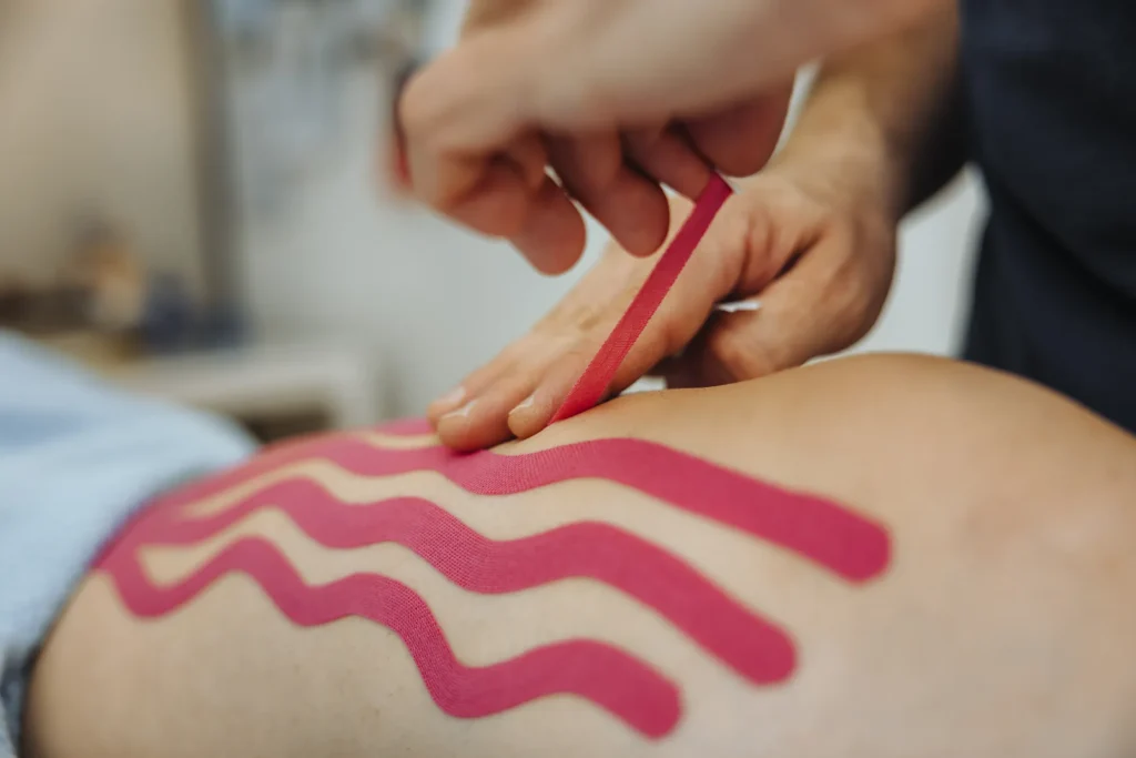 Lymphtaping Behandlung, Gesundheitspraxis Löwen Center in Luzern